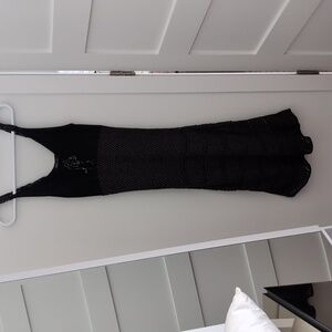 Marc Cain Mesh Knit Cotton/Silk Blend Midi Tank Dress Size N4 (US Size 10)